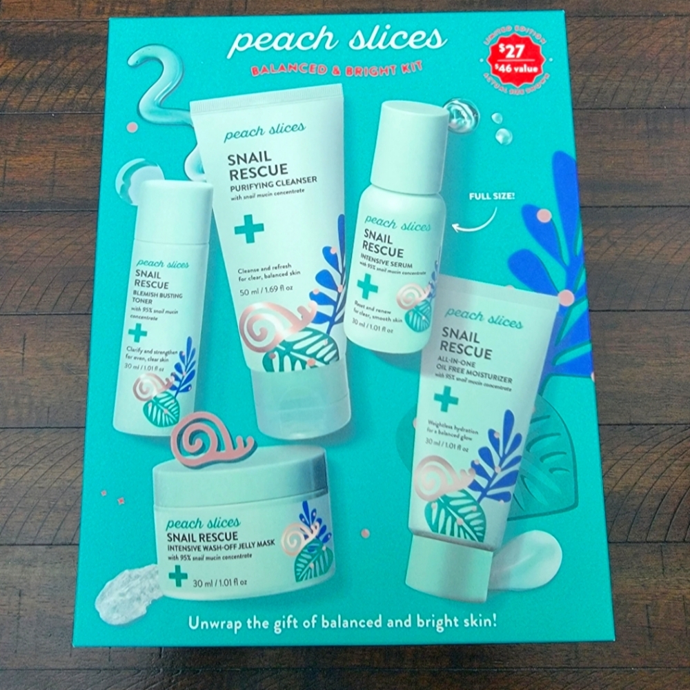 Peach slices balanced and Bright kit